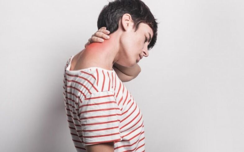 Pain in the symptoms of the neck of cervical osteochondosis